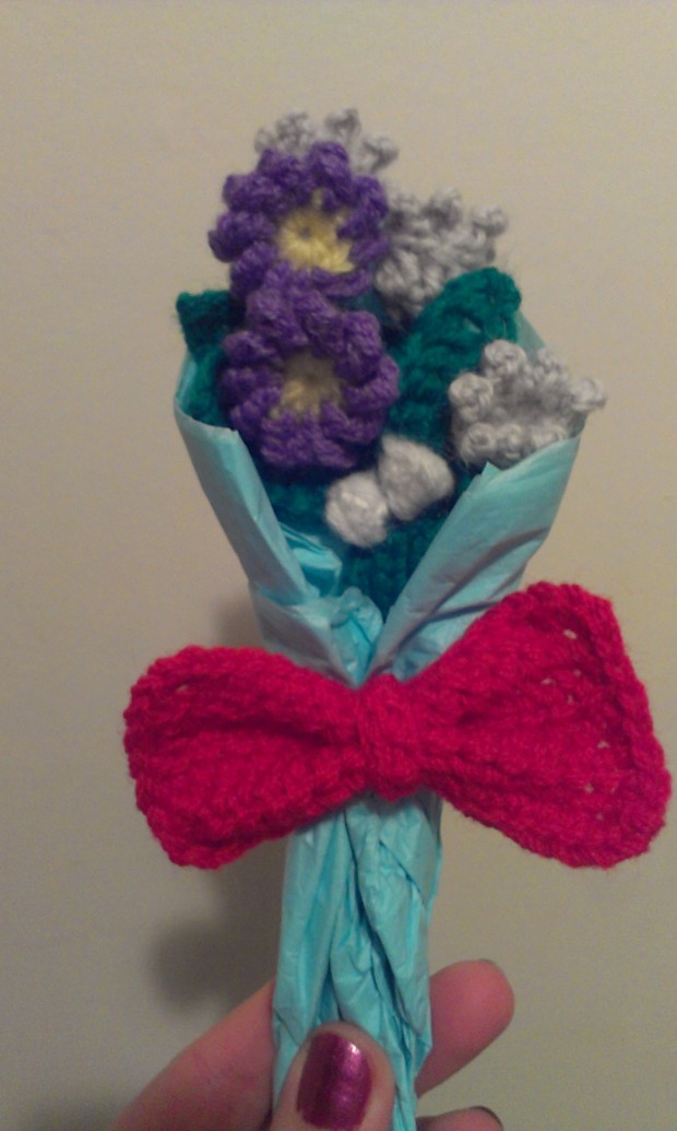 Crochet Flower Posy